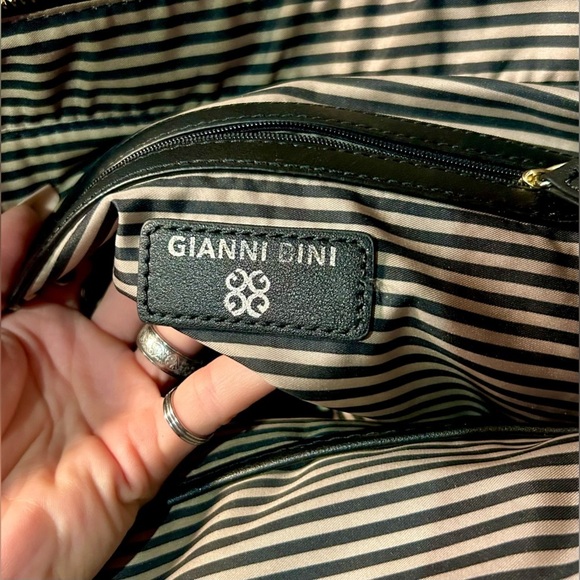 Gianni Bini Blue Croc Embossed Shoulder Bag​​ - Picture 13 of 13